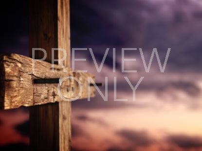 Rugged Cross Nails Sunset