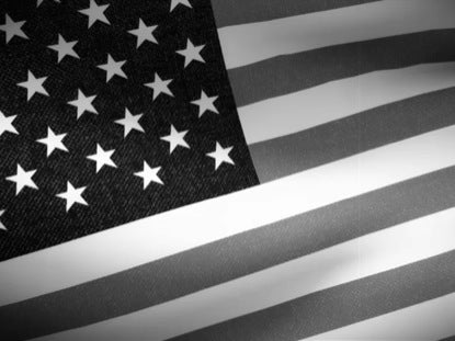 Black And White Flag Loop 1