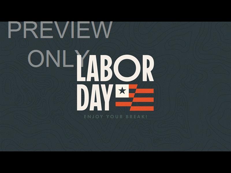 Labor Day Title Still