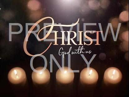 Advent Glow Christ Still