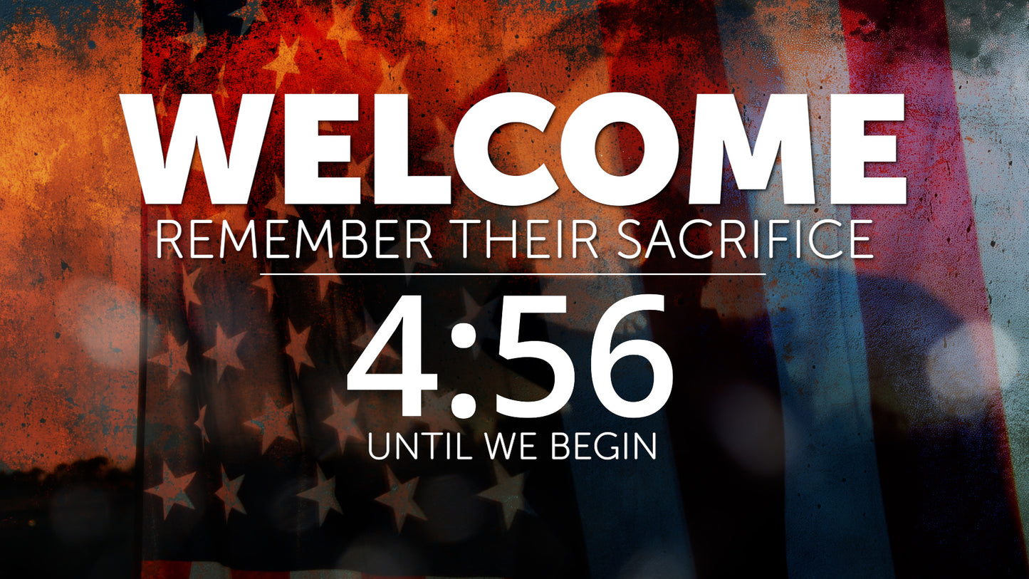 Remember Their Sacrifice Countdown