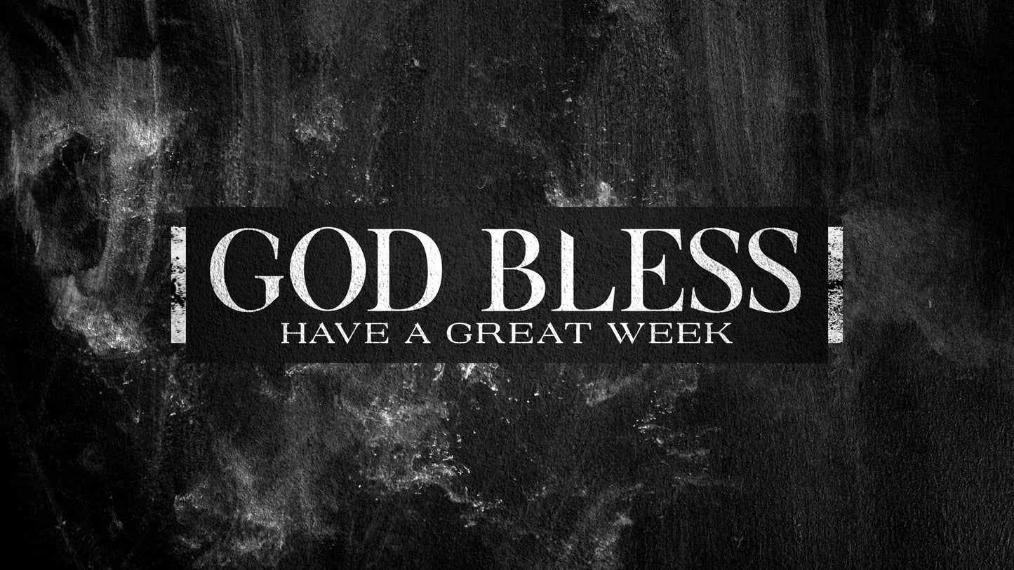 Lent God Bless Still