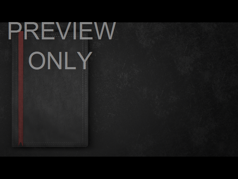 Blank - Book Side Black Still