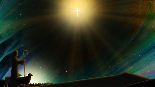 Painted Christmas Shepherds