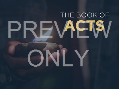 The Book Of Acts - Lamp