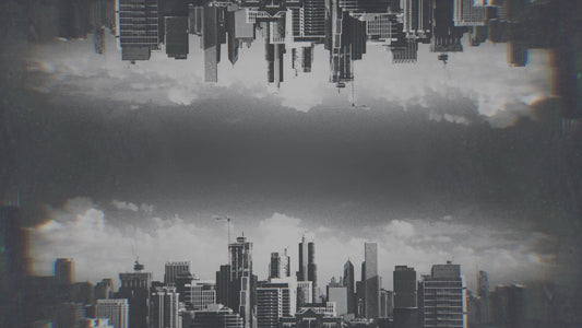 Cityscapes Silver Mirror Still