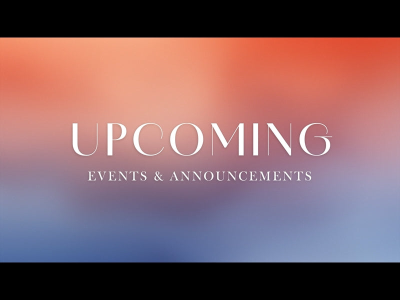 Early Light Upcoming