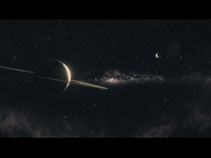 Interstellar Dark Saturn