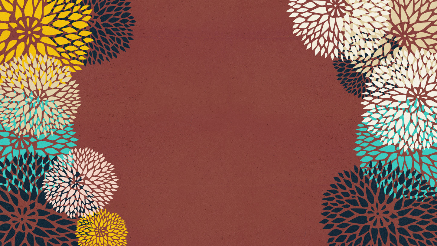 Floral Valentine Dark Pink