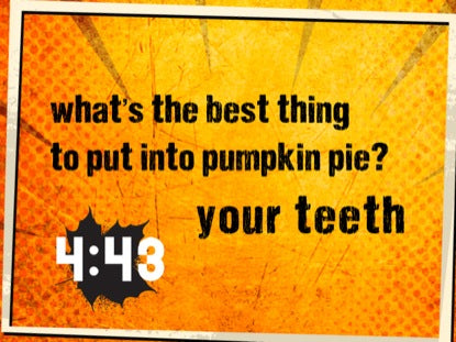 Thanksgiving Grunge Joke Countdown