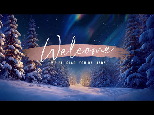 Christmas Snow Welcome