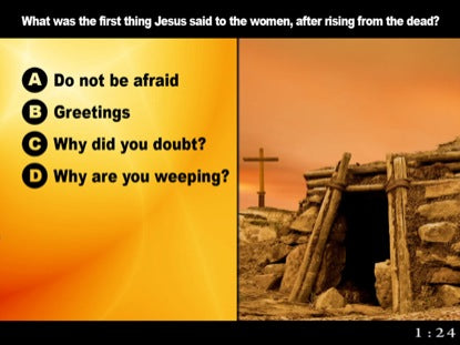 Easter Trivia Countdown