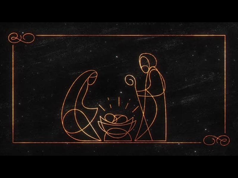 Star Of Wonder Nativity Charcoal