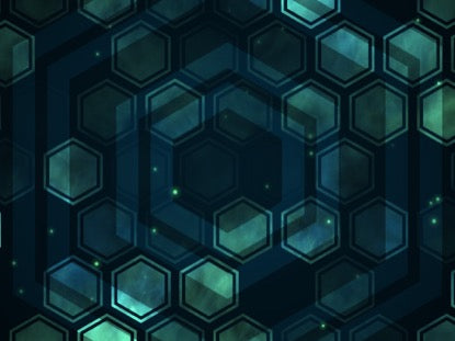 Hexa Fog Blue Green