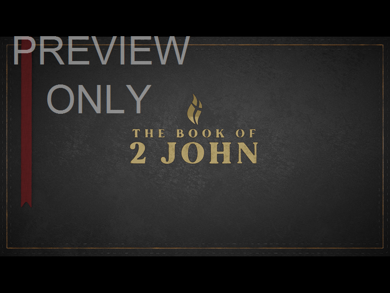 2 John - Black Still