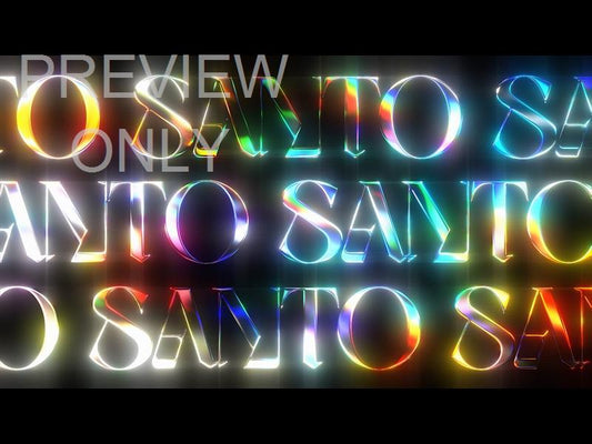 Lttrs Santo Scroll