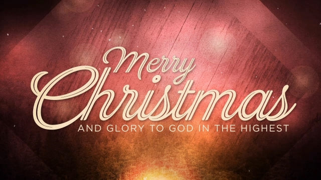 Christmas Bokeh Title