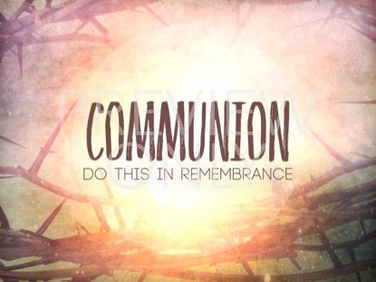 Easter Thorns Communion Still