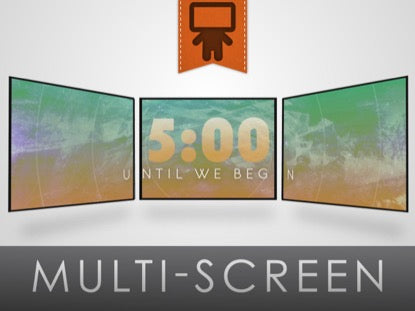 Transformed Water Countdown Motion Triple Wide