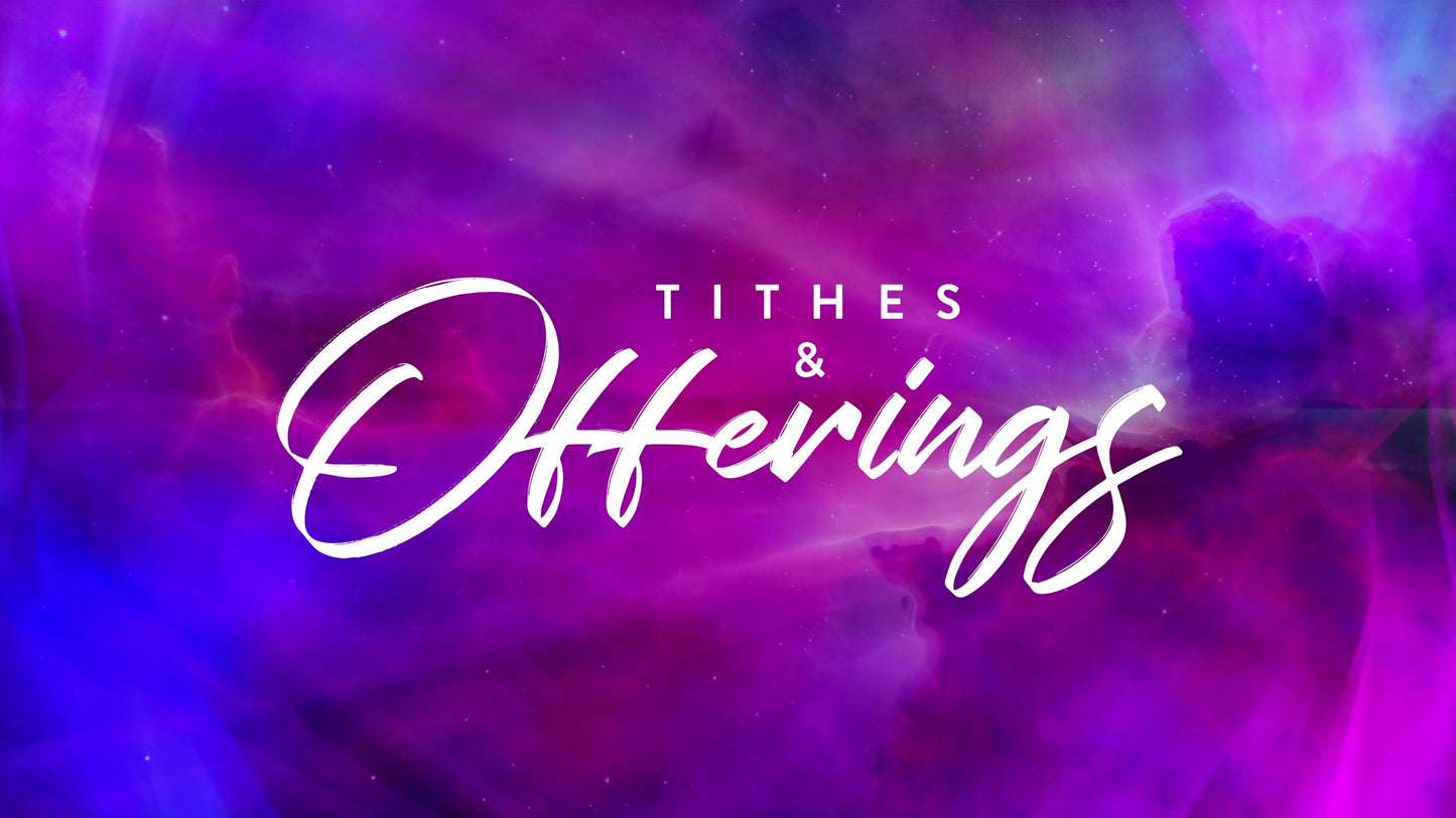 Universe Glow Tithes And Offerings