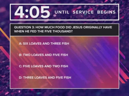 Sapphire Trivia Countdown