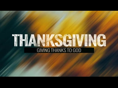 In The Fall Thanksgiving