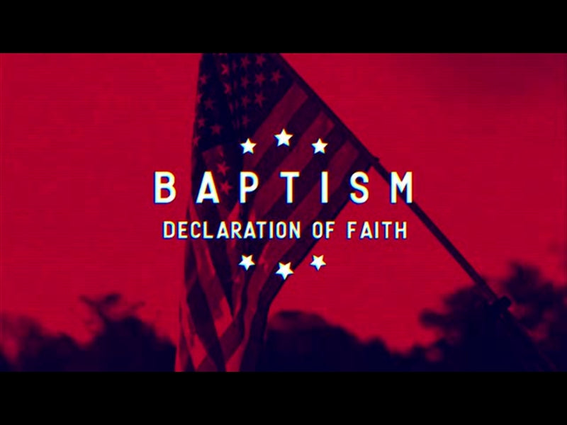 Grungy Independence Baptism Motion Title