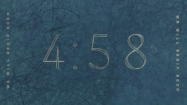 Starlight Scribbles Blue Countdown