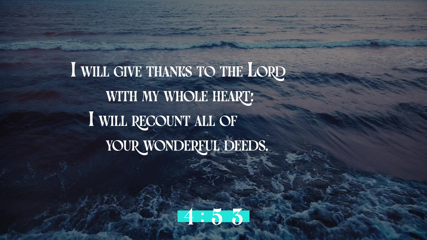 Endless Horizon Scripture Countdown