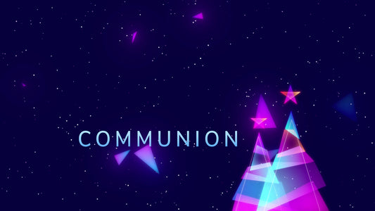 Retro Christmas Communion