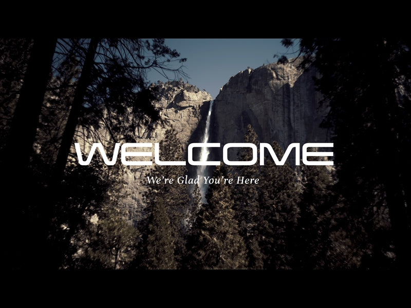 Yosemite River Welcome