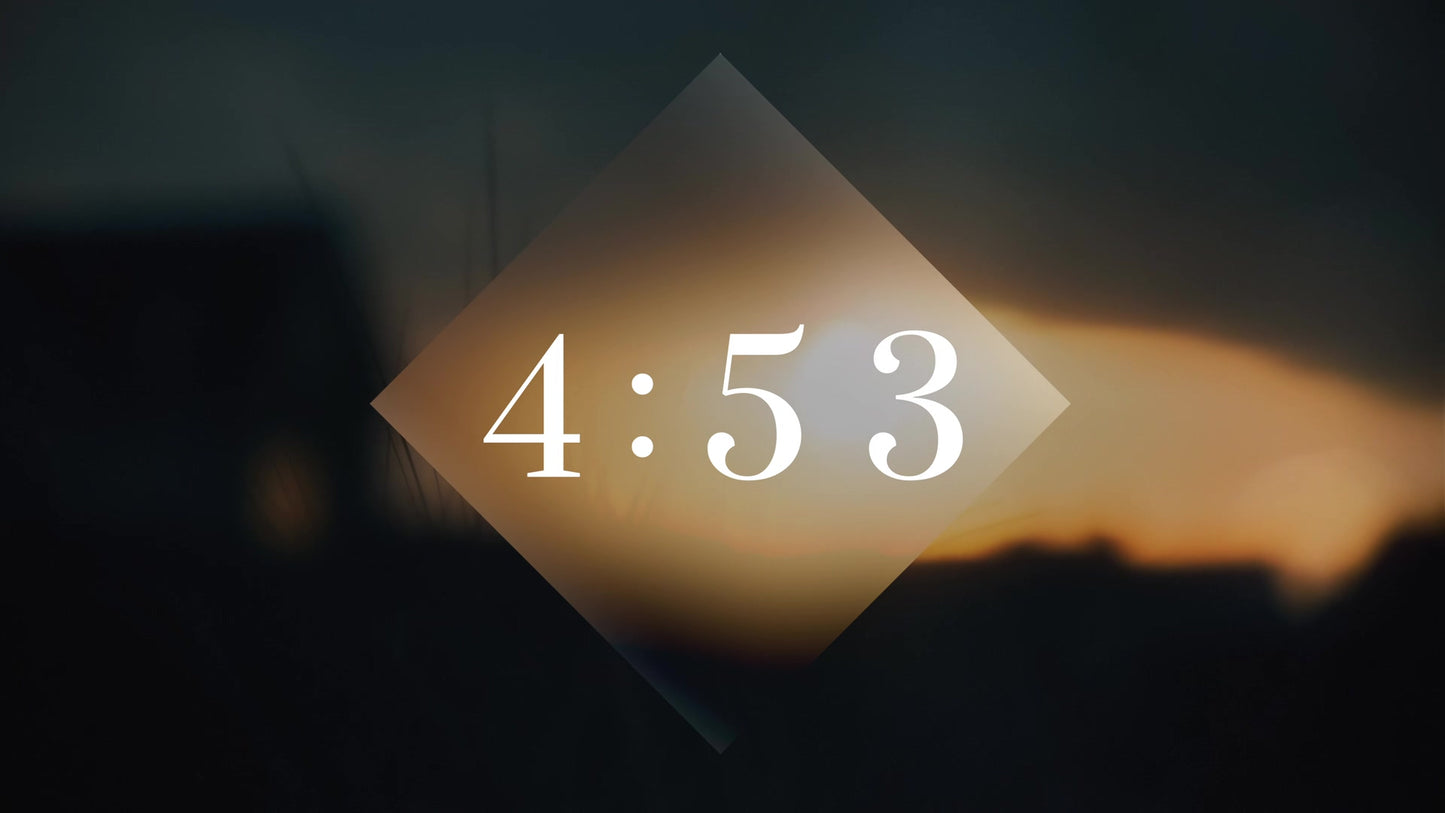 Coastal Dusk Countdown