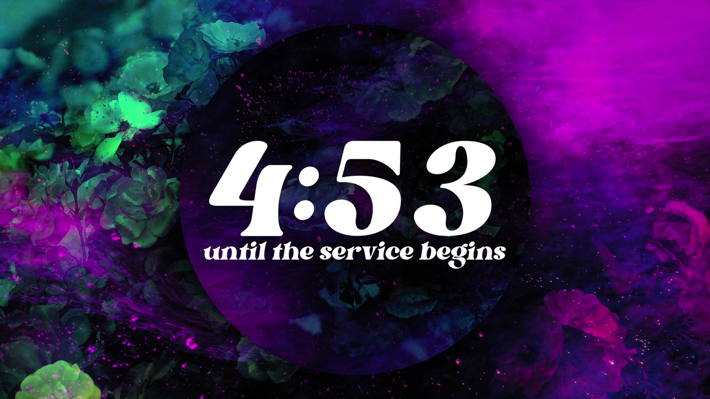 Vibrant Mother's Day Countdown