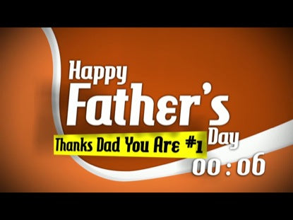 Happy Father's Day Countdown 2