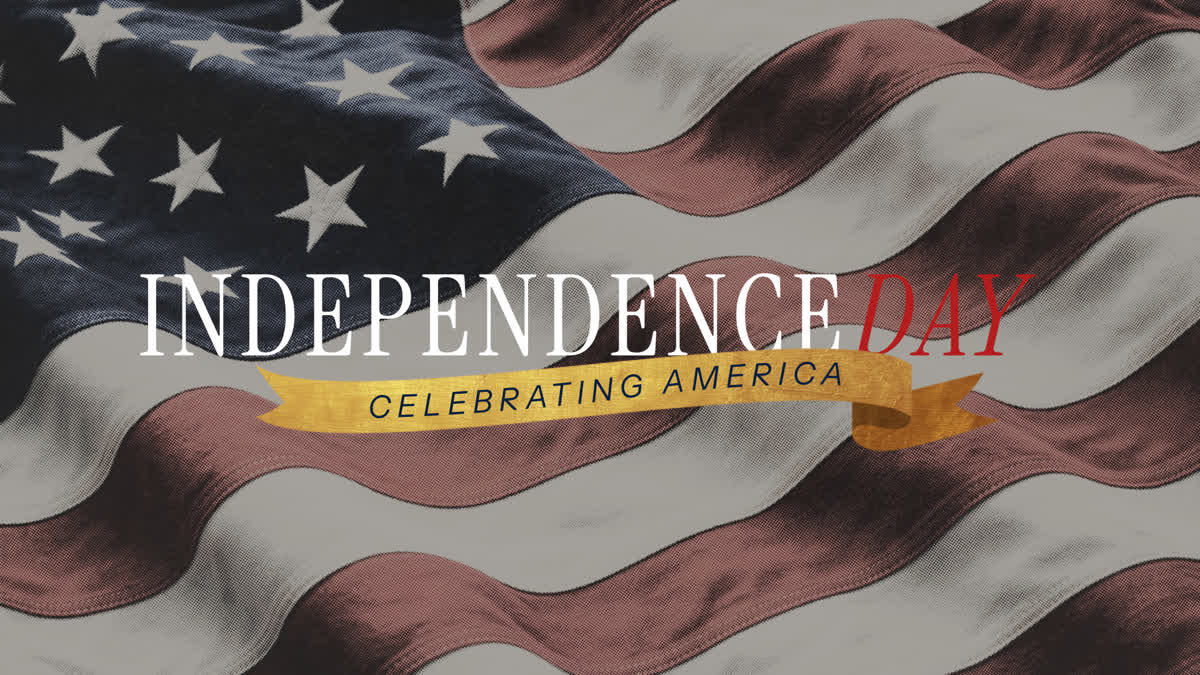Flag Of Freedom Still Independence Day