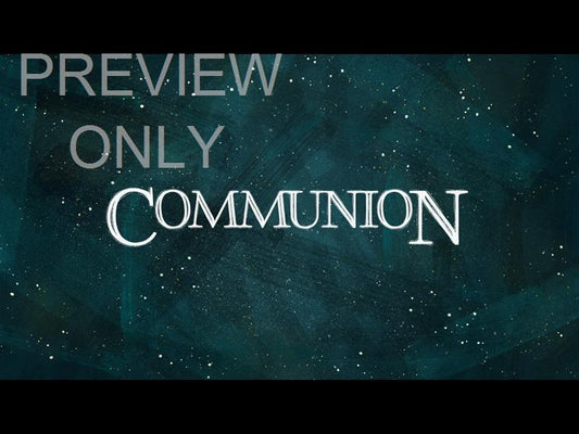 Jeweled Brush Christmas Communion Still