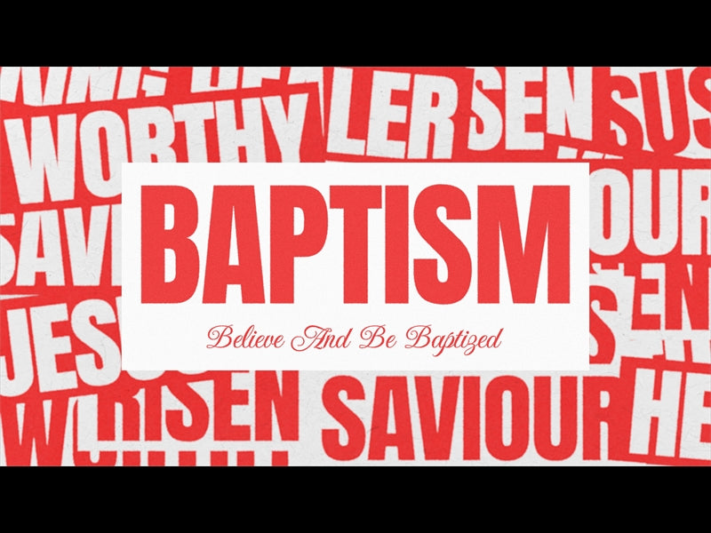 I Know A Name Baptism