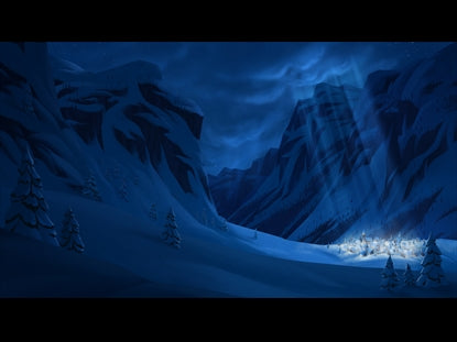 Classic Christmas Alpine Village