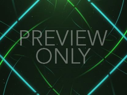 Woven Teal Green Thread Static