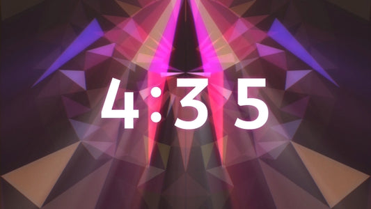 Geometric Glow Countdown