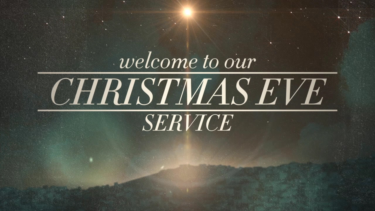 Peaceful Christmas Welcome Still