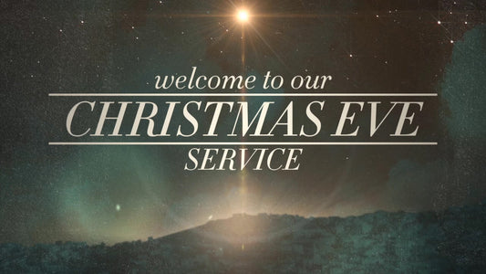 Peaceful Christmas Welcome Still