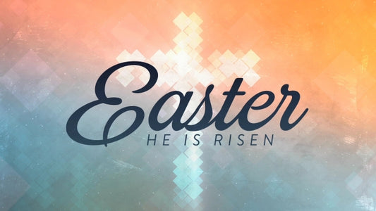 Cross Shapes Easter Welcome