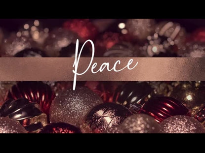 Christmas Bulbs Peace