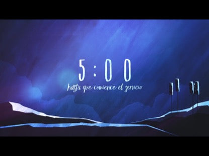 Landscape Countdown Spanish