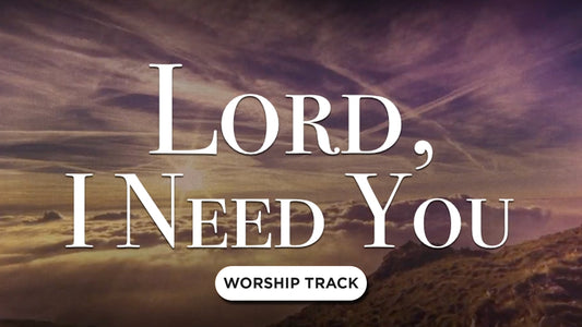 Lord I Need You