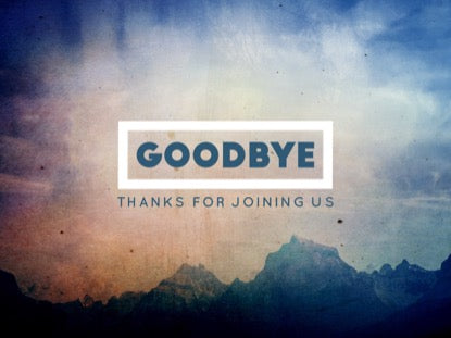 Nature Talks Closing Motion