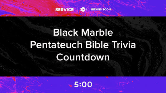 Black Marble Trivia Countdown