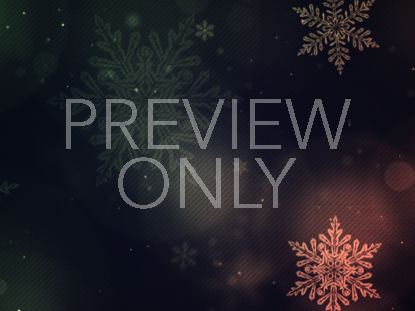 Christmas Glow Snowflakes Slow