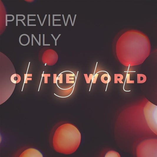 Blissful Bokeh Social Graphic Title